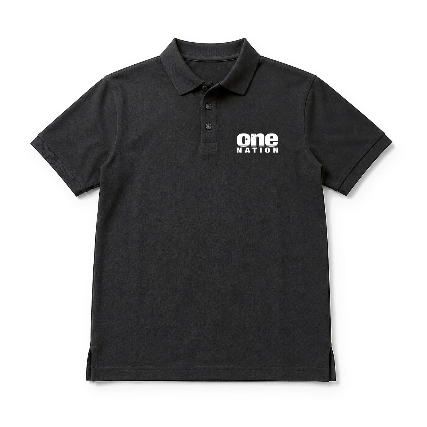 Black One Nation Polo Shirt