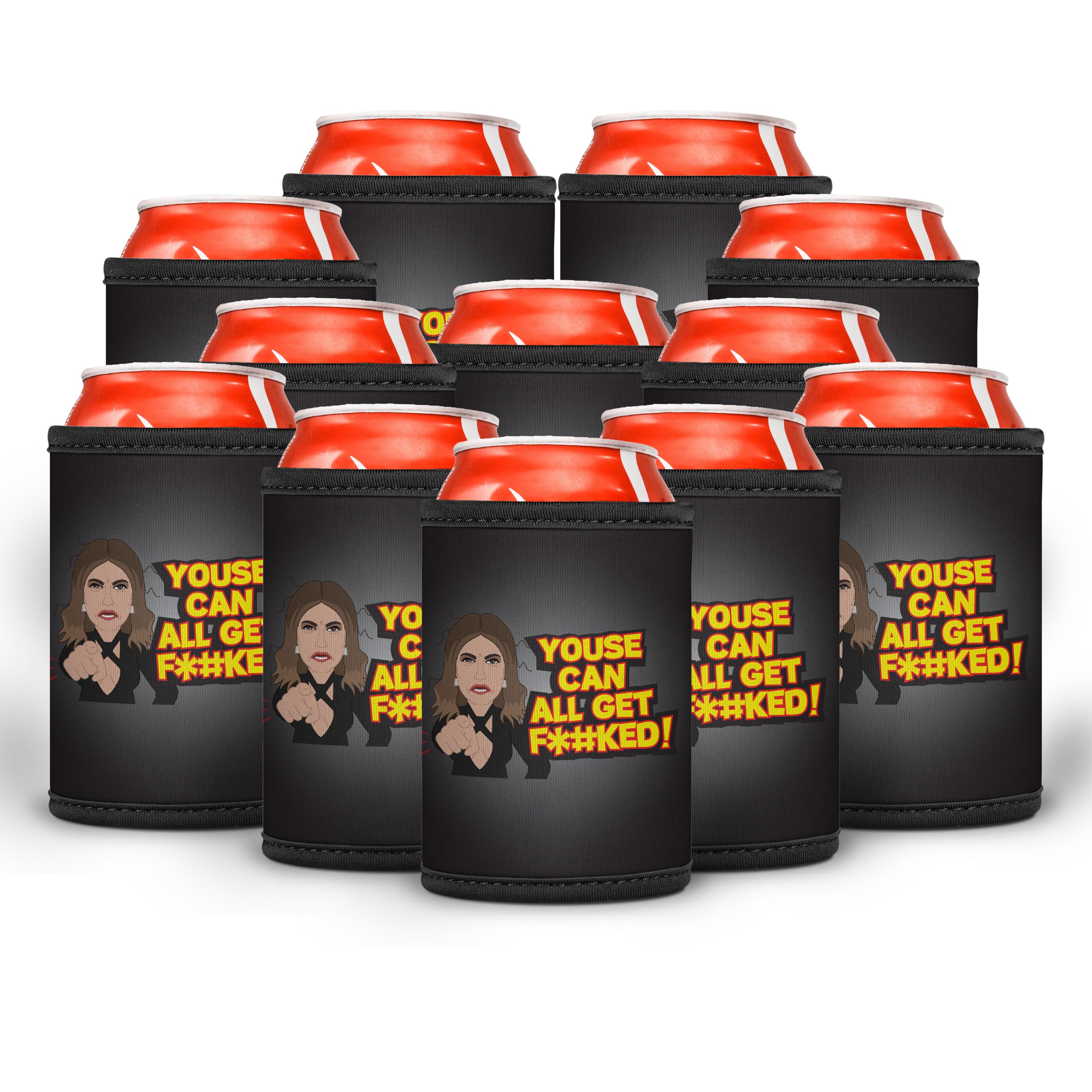 Lidia Youse Can All Get F*#KED! Stubby Cooler