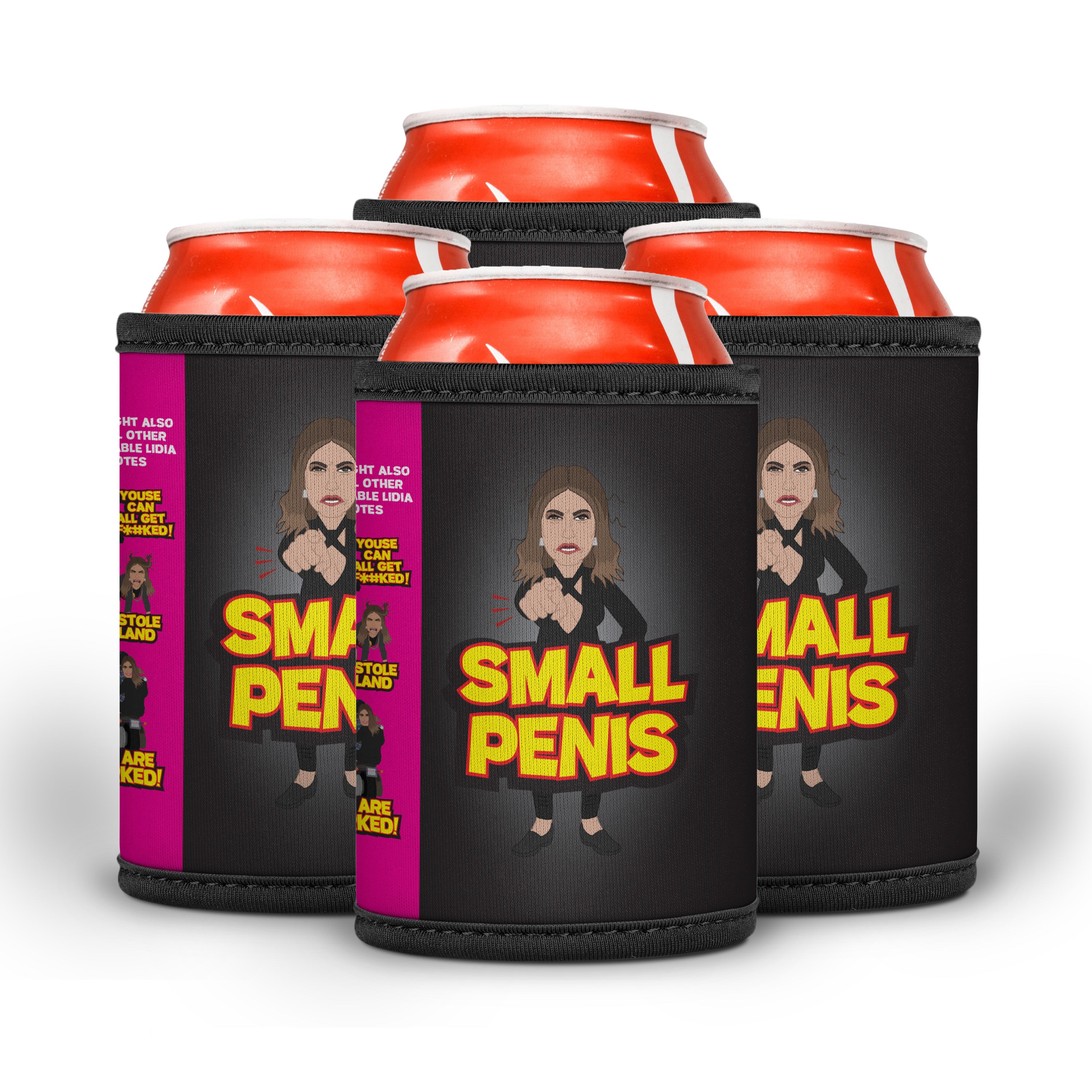 Lidia Small P*#nis! Stubby Cooler