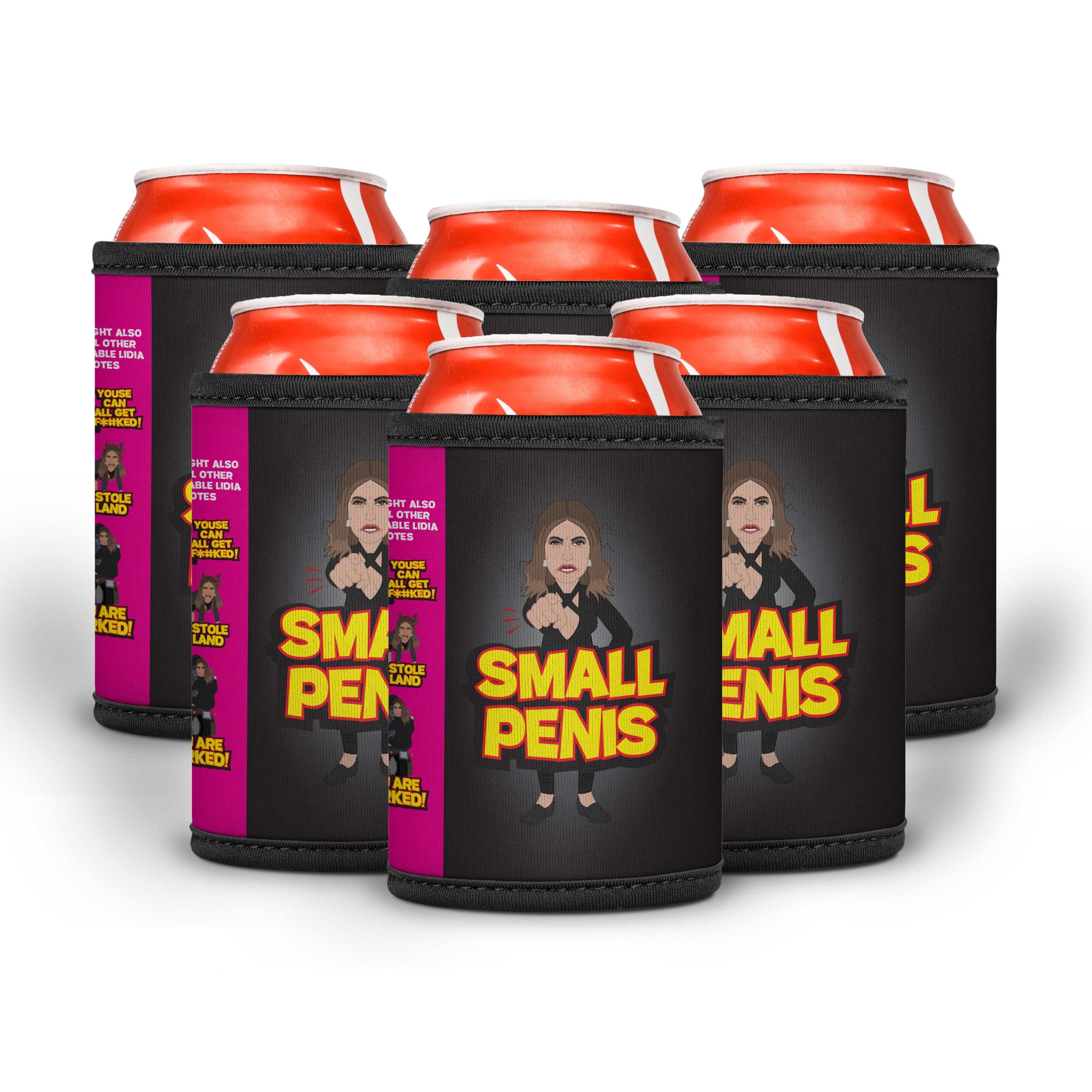 Lidia Small P*#nis! Stubby Cooler