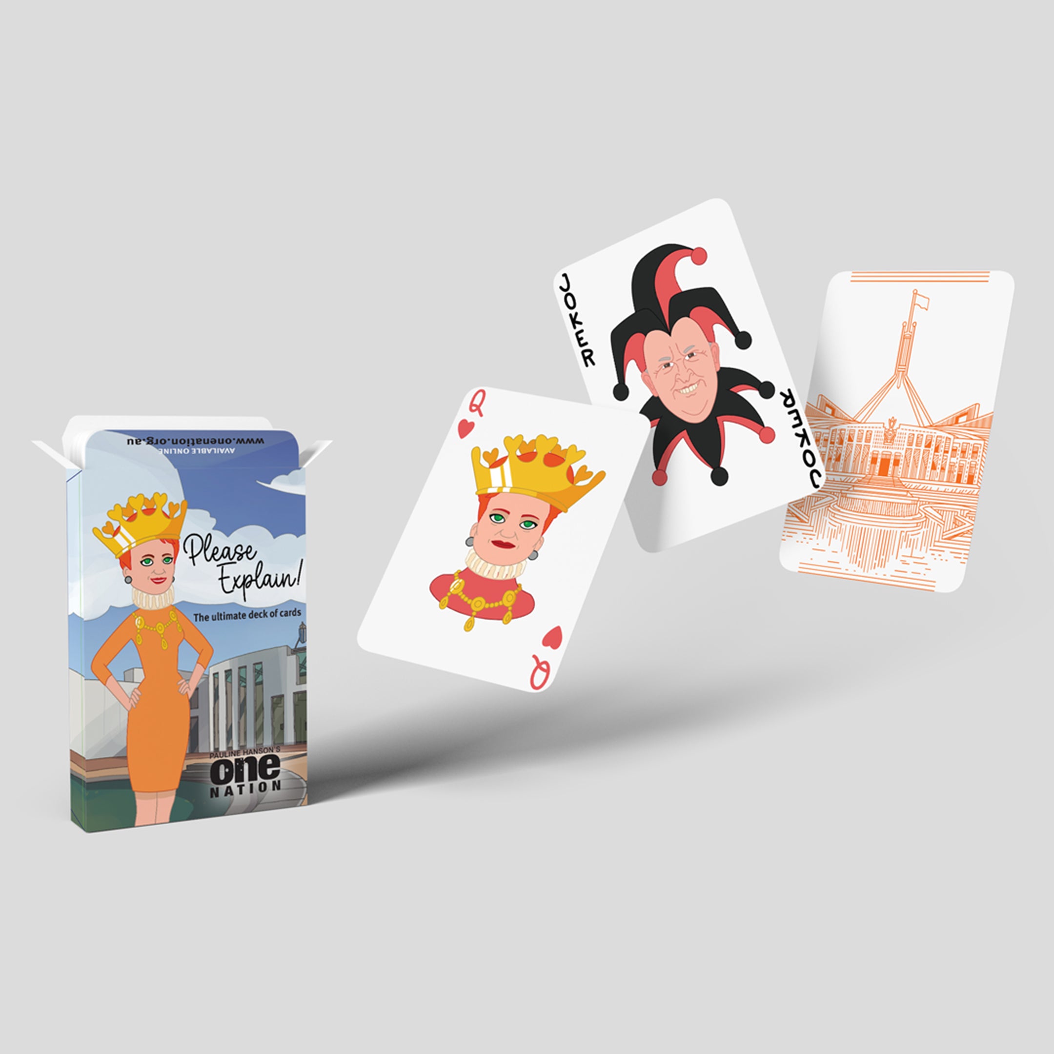 Please Explain Playing Cards: The Satire Series