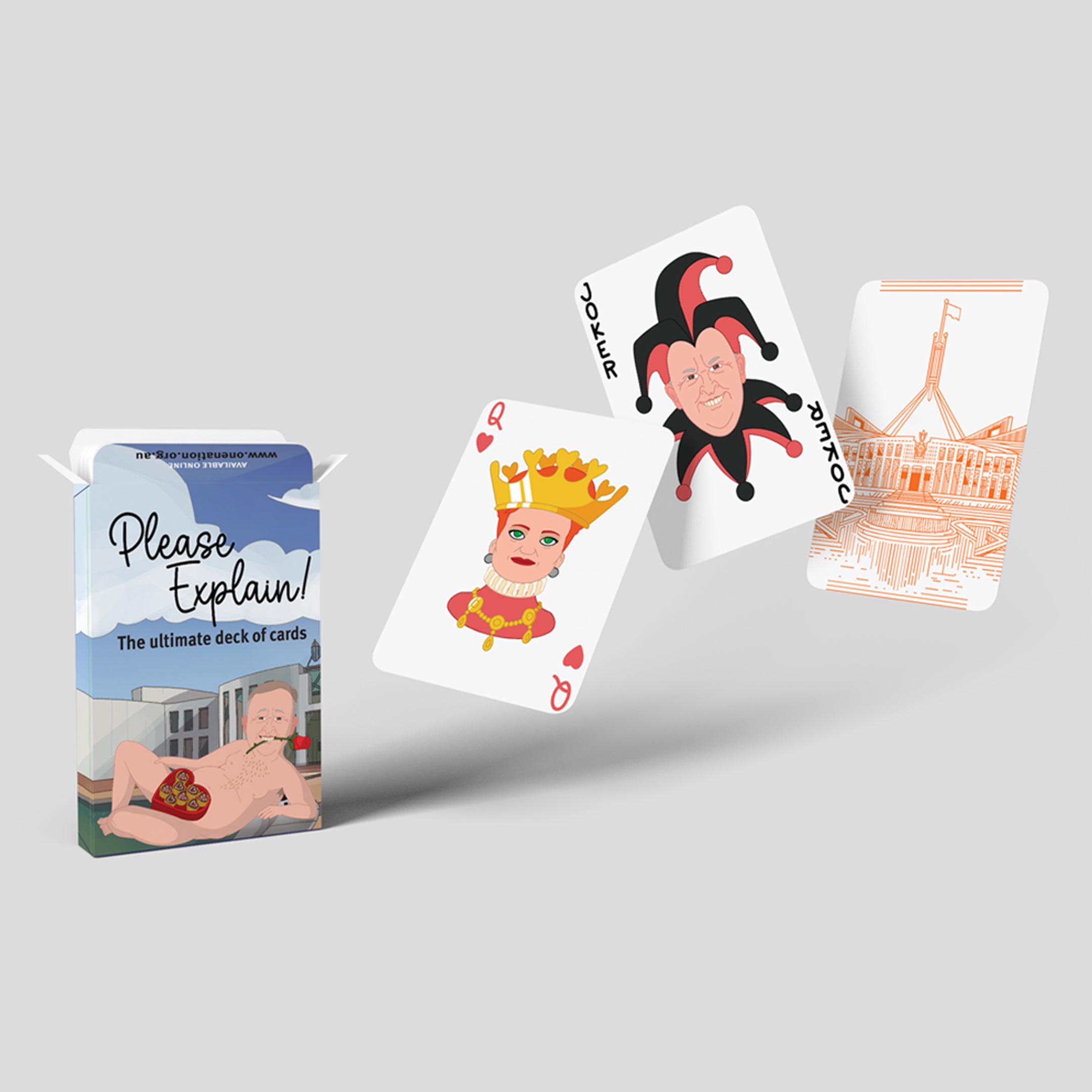 Please Explain Playing Cards: The Satire Series