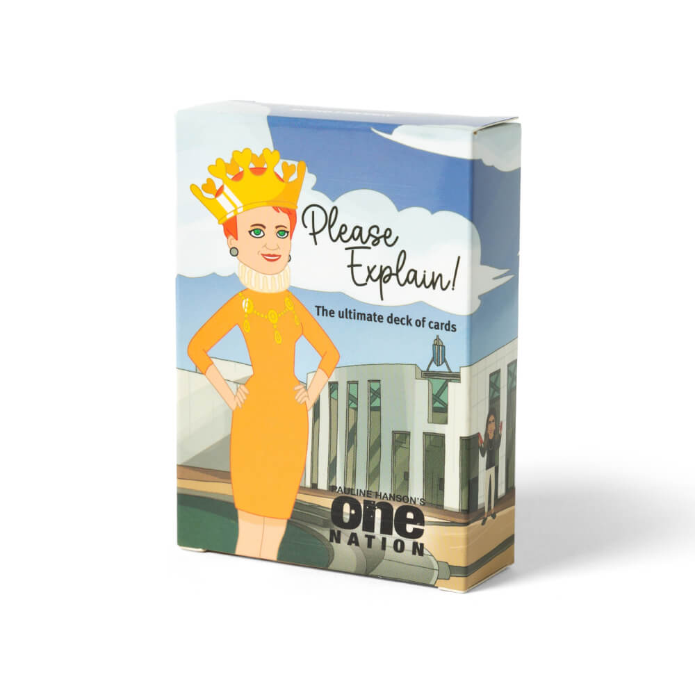 Please Explain Playing Cards: The Satire Series