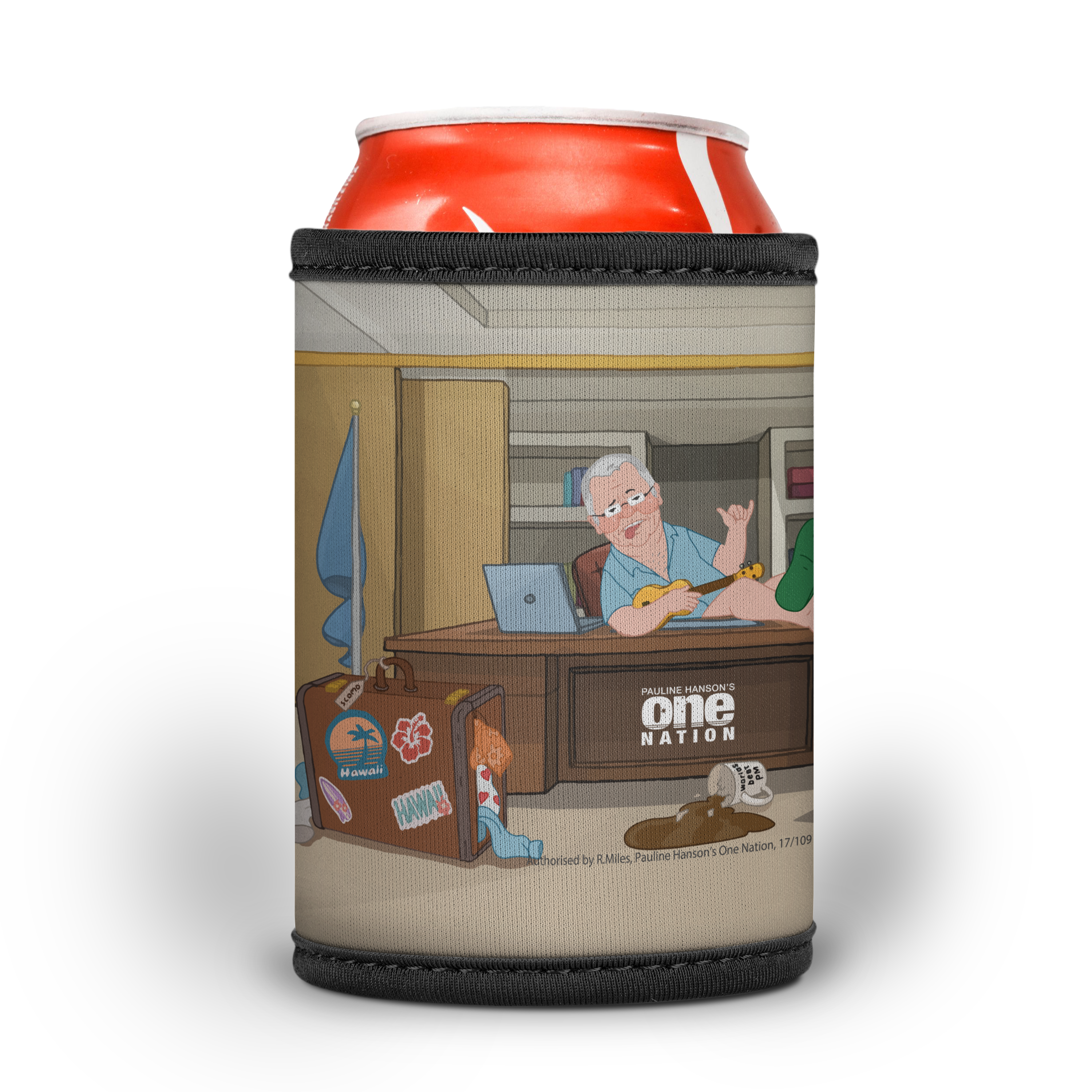 ScoMo & Barnaby Stubby Cooler