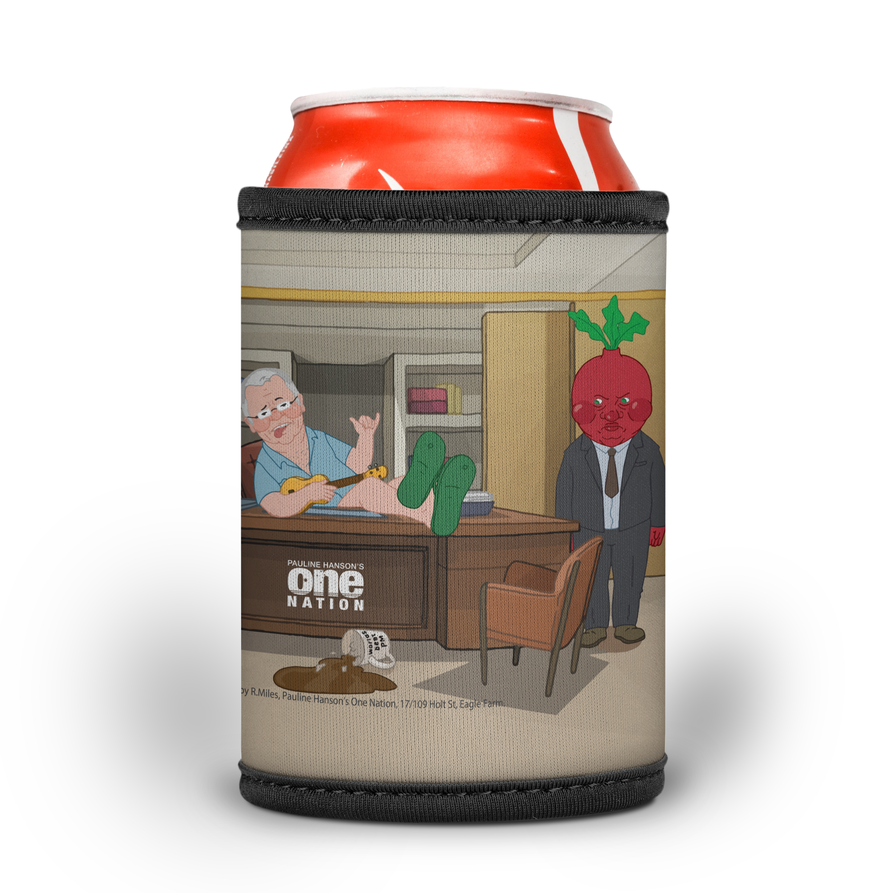 ScoMo & Barnaby Stubby Cooler