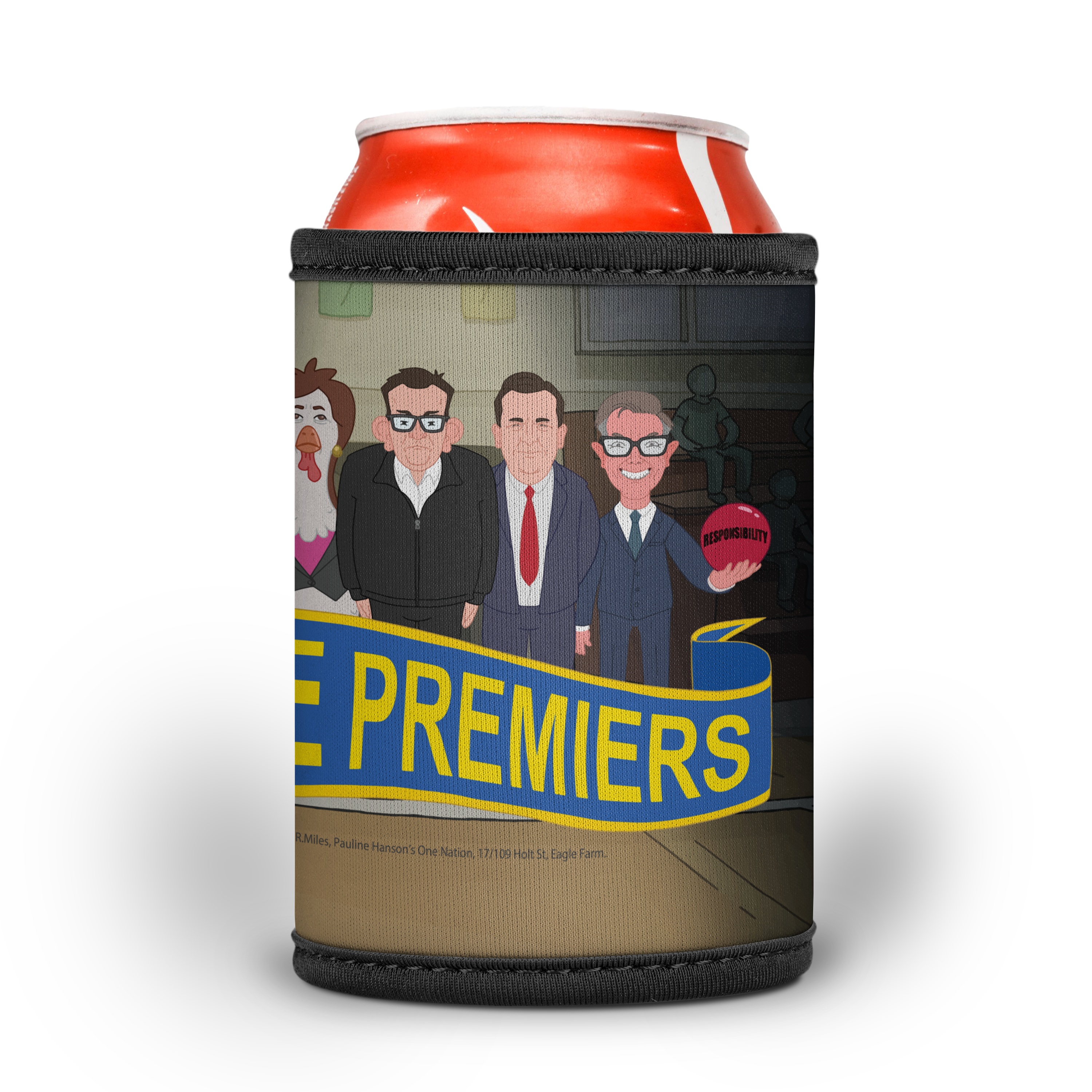 State Premiers Stubby Cooler