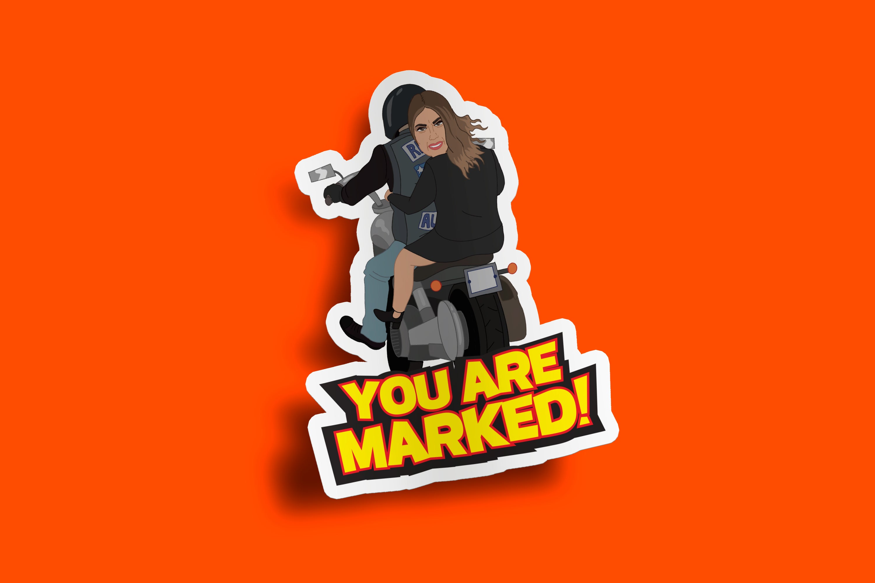 "You Are Marked" Lidia Stickers