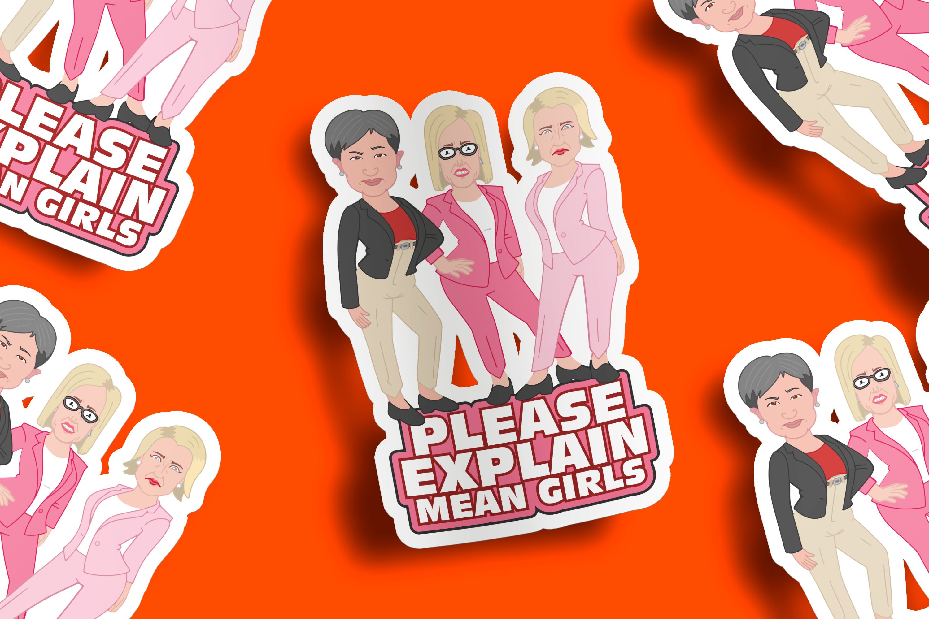 Mean Girls Stickers