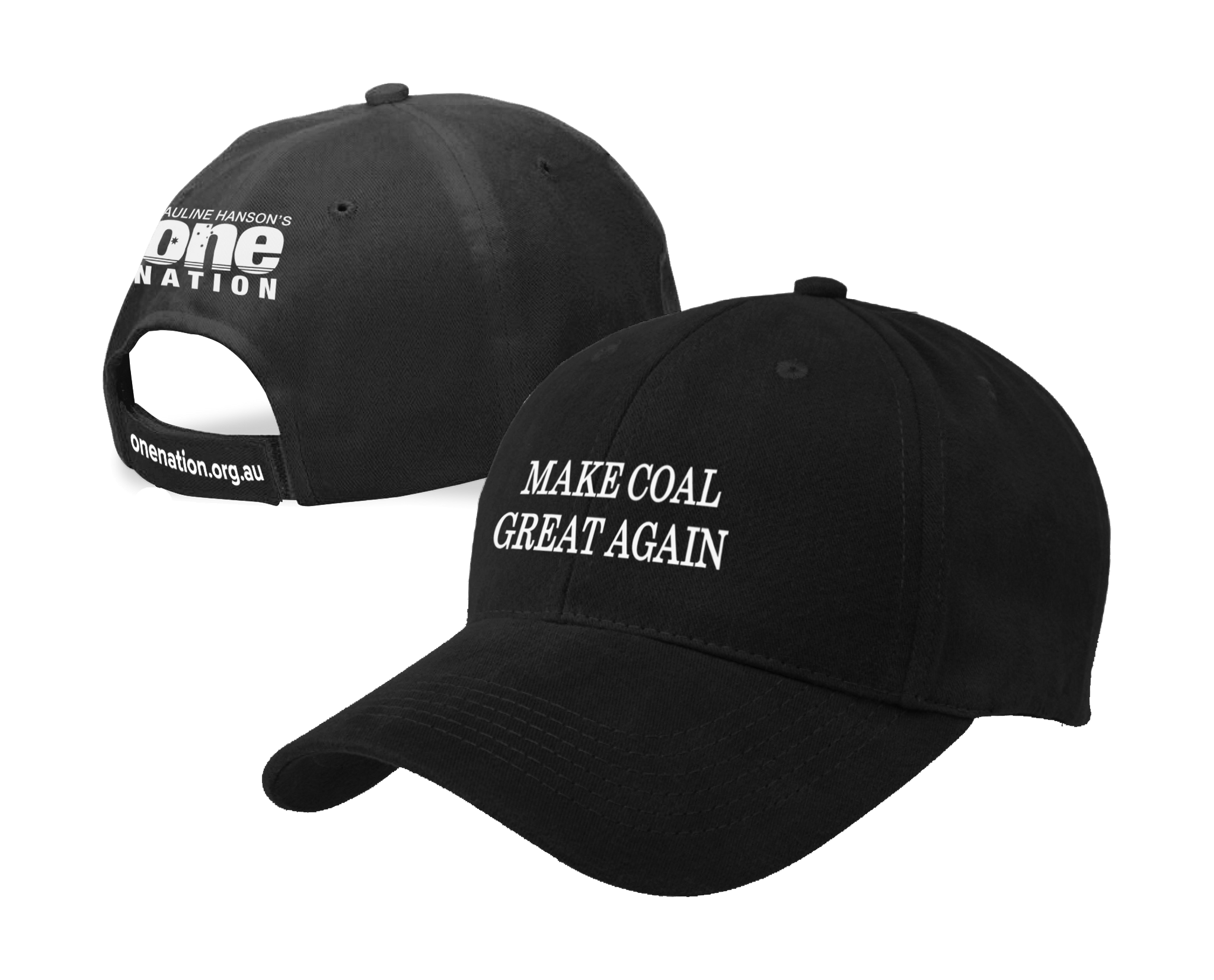Make Coal Great Again Caps