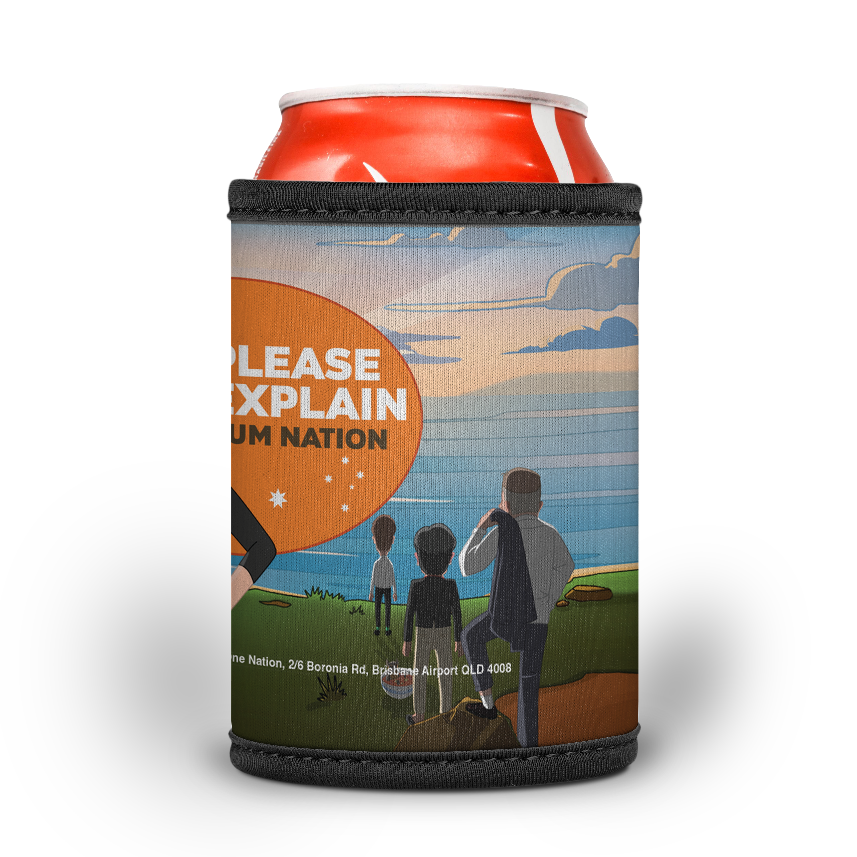 'Please Explain' Rum Nation Stubby Cooler - Collectors Edition
