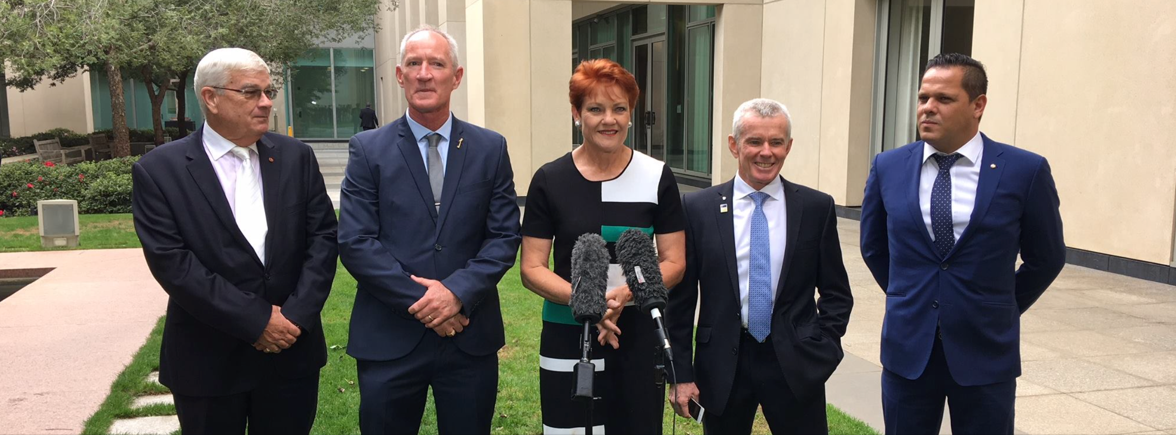 Pauline Hanson announces Queensland Senate team