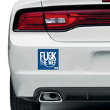 Flick The WEF Bumper Sticker