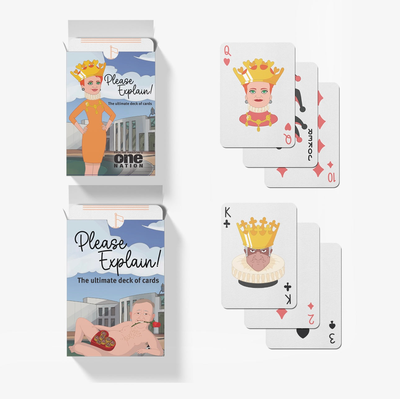 Please Explain Playing Cards: The Satire Series