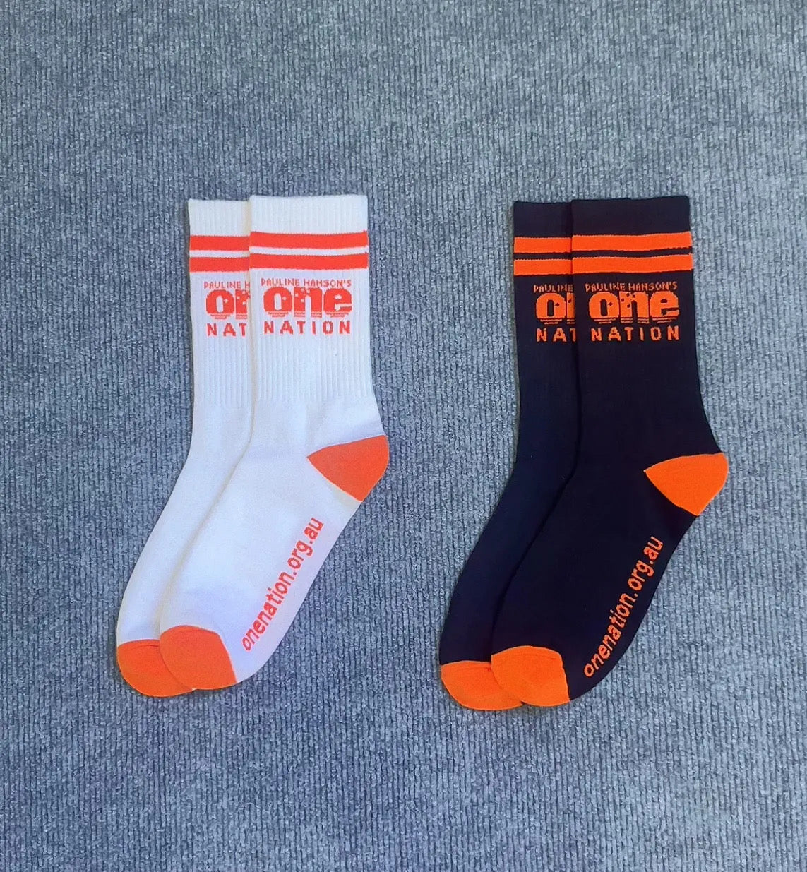 One Nation Cotton Socks