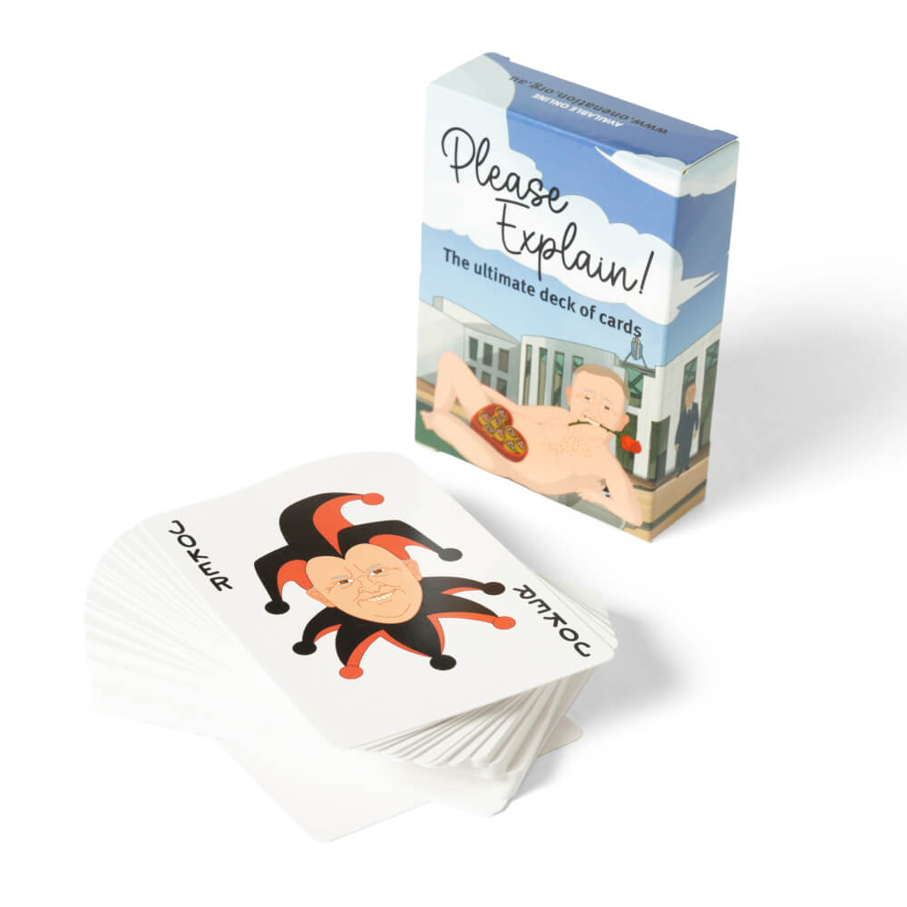 Please Explain Playing Cards: The Satire Series