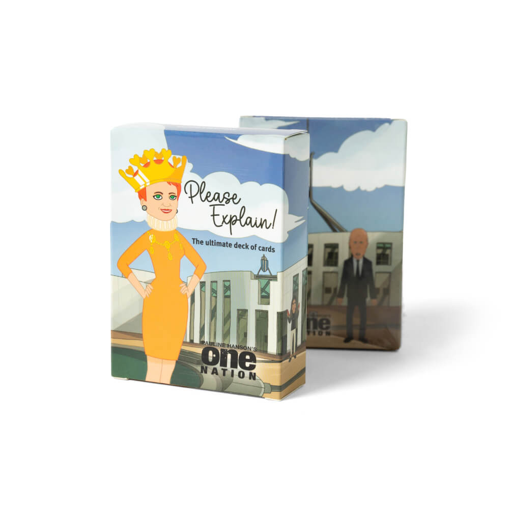 Please Explain Playing Cards: The Satire Series