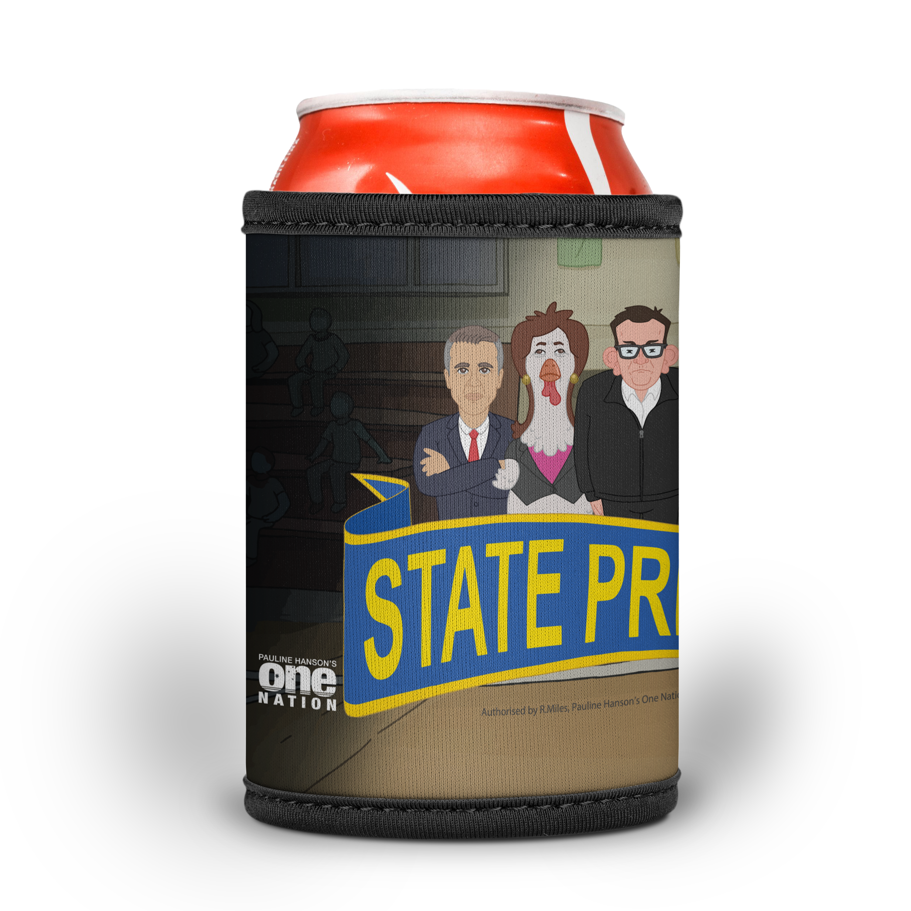 State Premiers Stubby Cooler