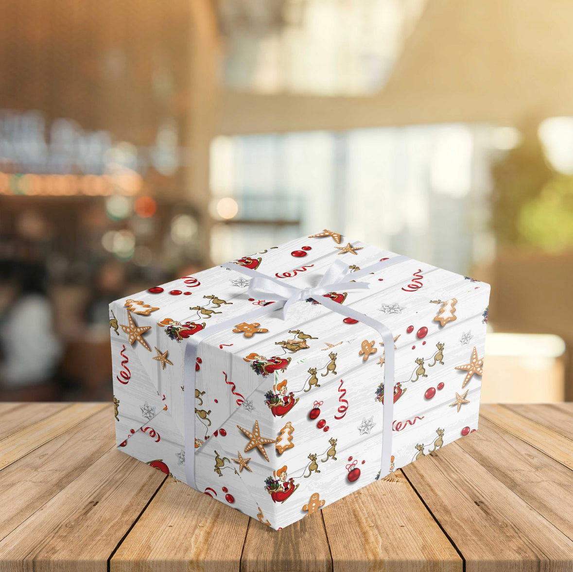 One Nation Christmas Wrapping Paper (10 Pack)