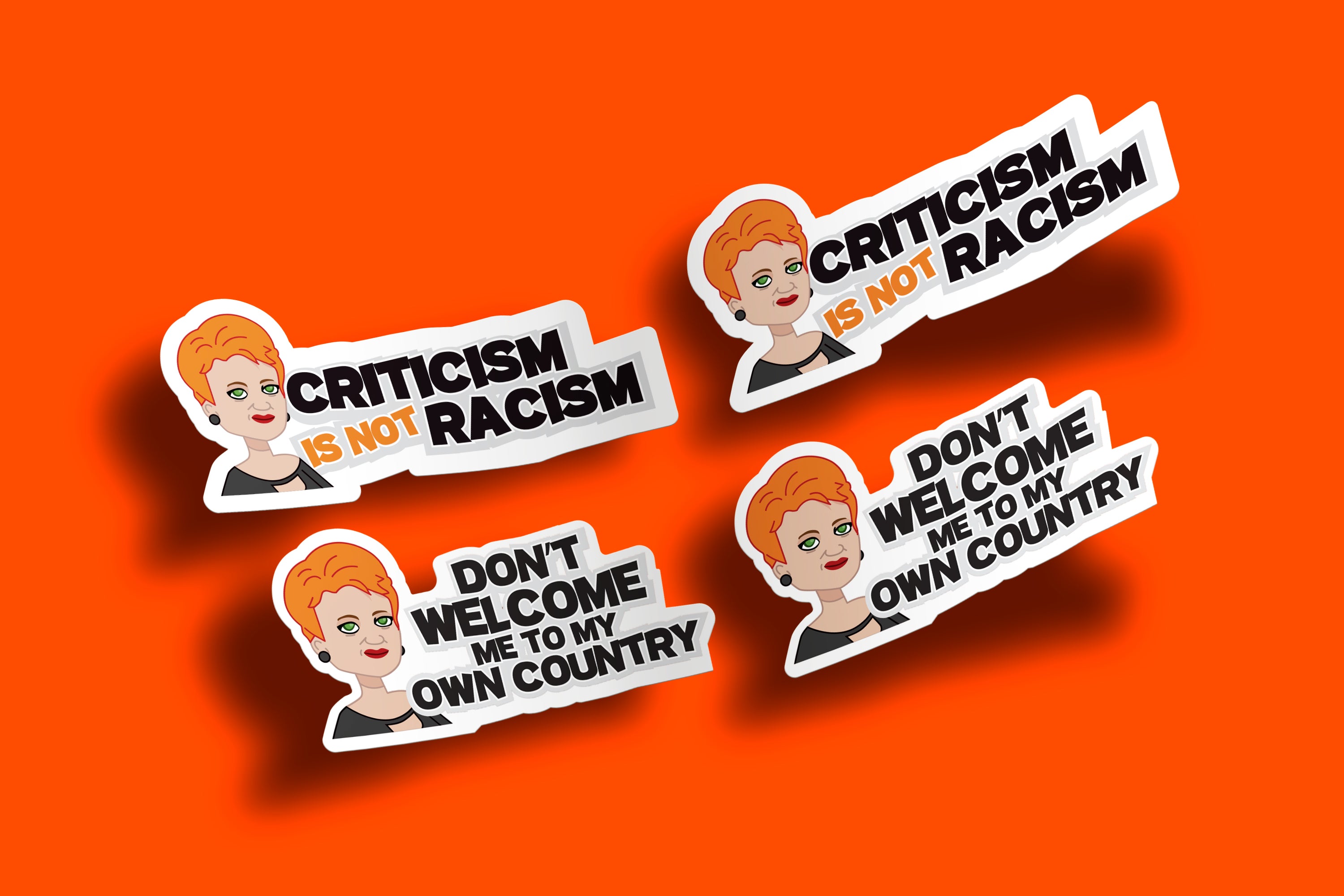 Pauline Hanson Quotes Sticker Bundle